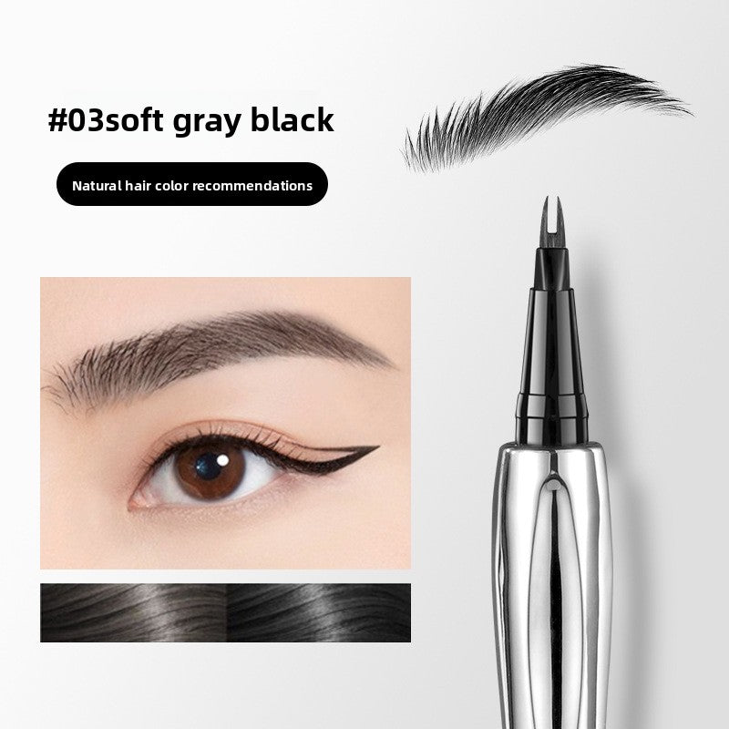 Lápiz de Cejas Doble Punta: Fino y Waterproof