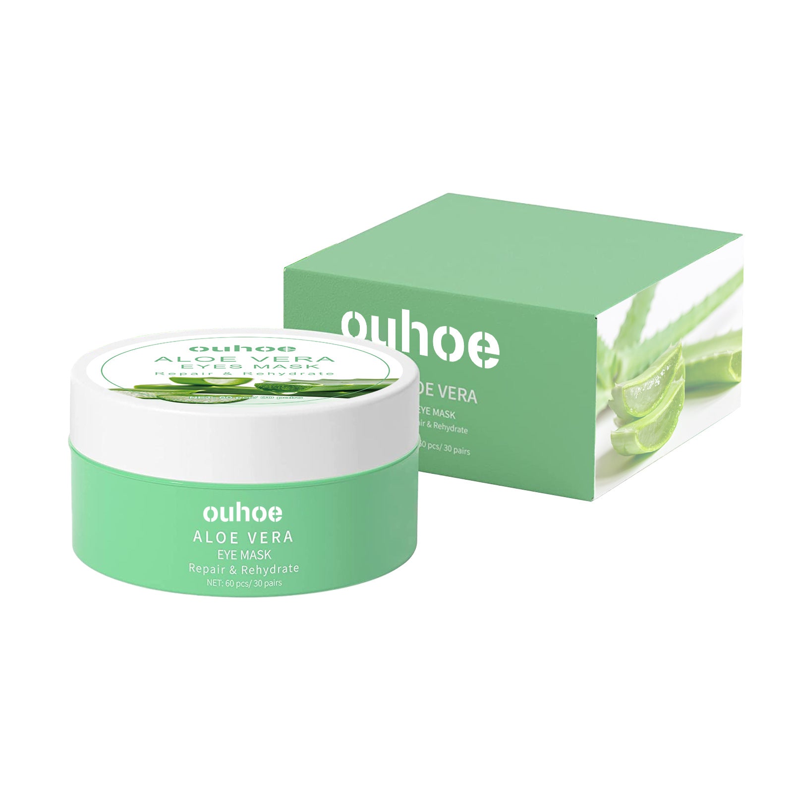 Bloomie Mascarilla de Ojos Hidratante de Aloe Vera
