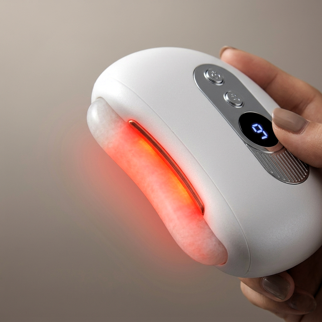 Bloomie Gua Sha Eléctrico de Piedra de Alumbre Natural