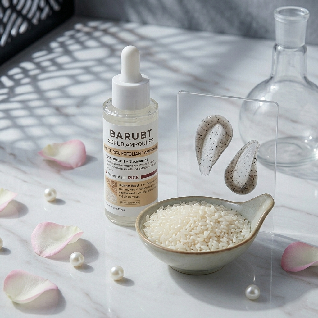 Bloomie Combo Exfoliante de Arroz Blanco y Arroz Negro