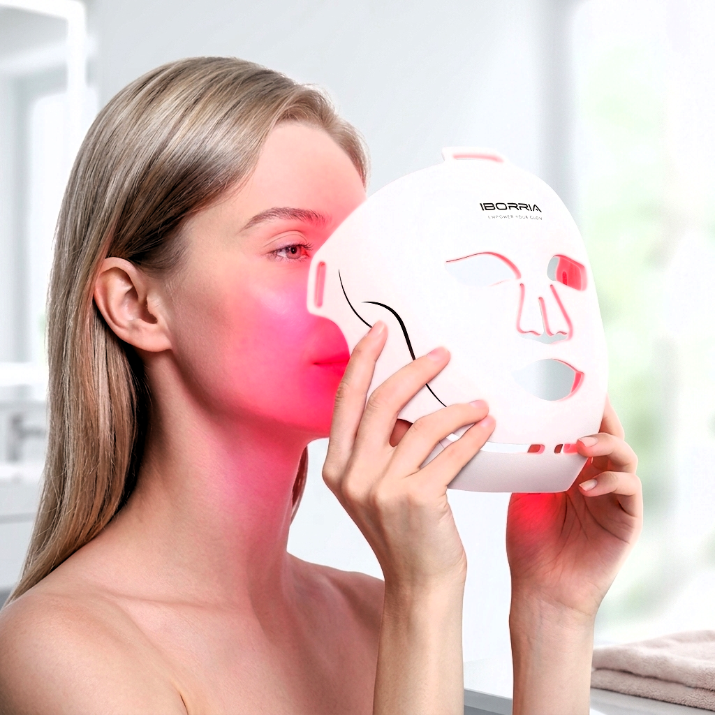 Bloomie Led Red and Blue Light Beauty Mask