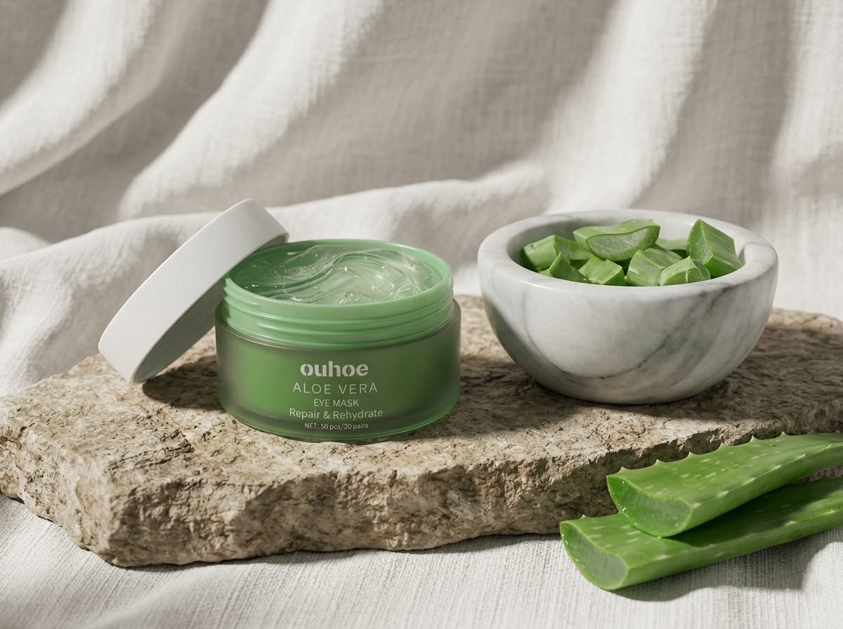 Bloomie Mascarilla de Ojos Hidratante de Aloe Vera