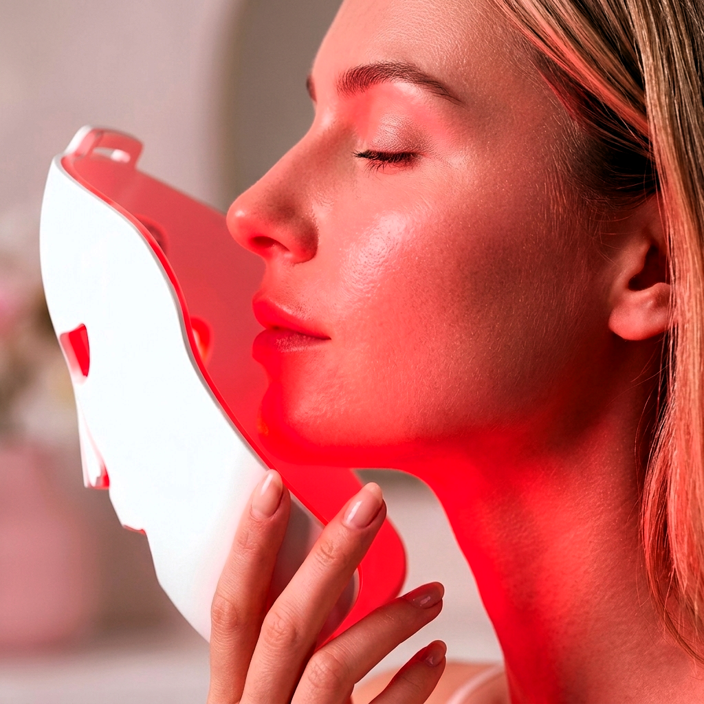 Bloomie Led Red and Blue Light Beauty Mask